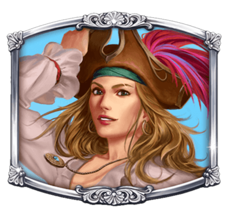 Female pirate symbol